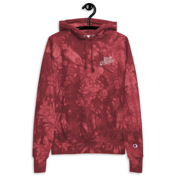 Unisex DGF x Champion tie-dye hoodie